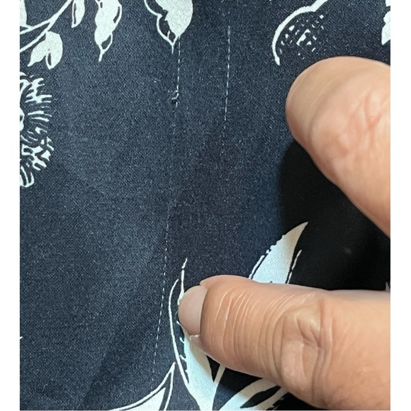 Tuckernuck Westwind Ginger Maxi Dress Navy Blue and White Size S - Picture 16 of 16